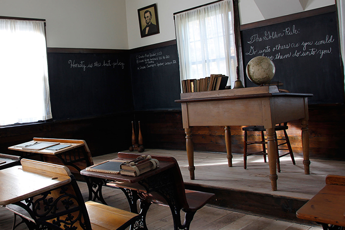 empty school room