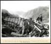 Six Companies constructing the masonry wall that will cross the crest of the Hoover Dam, 09/09/1931.