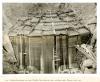 Looking downstream over top of Boulder Dam, showing Lomix unloading trestle. 02/20/1934