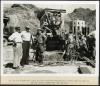 Top of Boulder Dam, looking toward Nevada, showing final pour, practically completing the concrete for the dam..05/29/1935