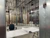 Wall framing for new Museum gallery, August 13, 2025