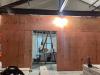 Wall structure for new museum galleries, August 20, 2025