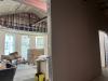 Wall framing and drywall in future Museum galleries, August 28, 2025