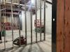 Wall framing and drywall in future Museum galleries, August 28, 2025