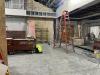 Construction work in Museum lobby, December 10. 2025