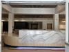 View of the new reception desk from the front entry doors, May 6, 2026