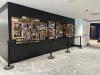The art piece by Dick Pinney (1924-1996) remounted in the remodeled lobby area to greet visitors, May 27, 2026