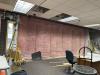 A new exterior wall is shown in the new Gift Shop space in the Herbert Hoover Presidential Library and Museum construction.