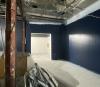 Blue walls for new Museum gallery, November 5, 2025