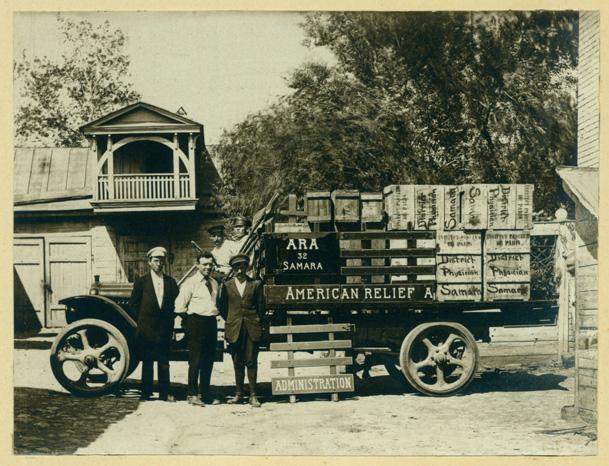 American Relief Administration vehicle. ca. 1922