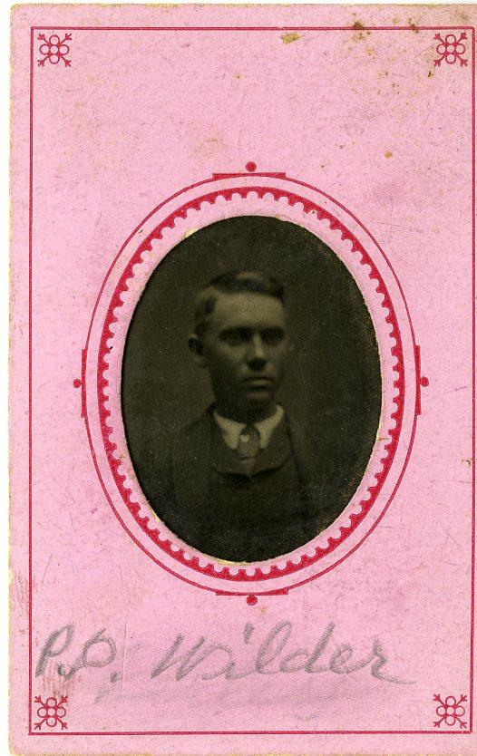 P.P. Wilder, a relative of Almanzo. RWL-#142