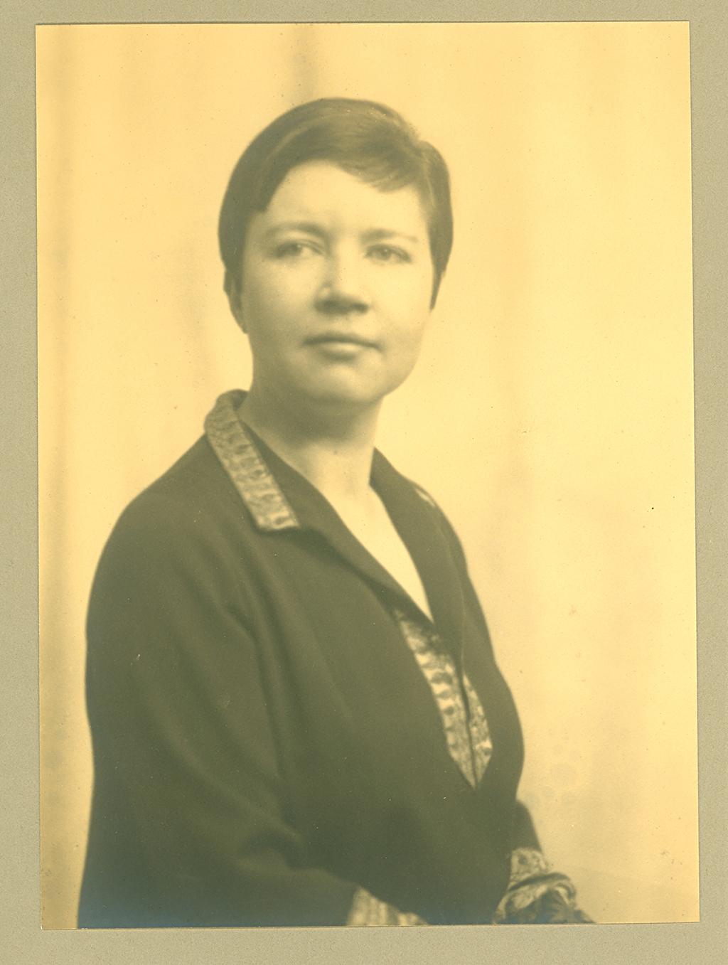 Rose Wilder Lane, ca. 1928-1930 New York. RWL-#060