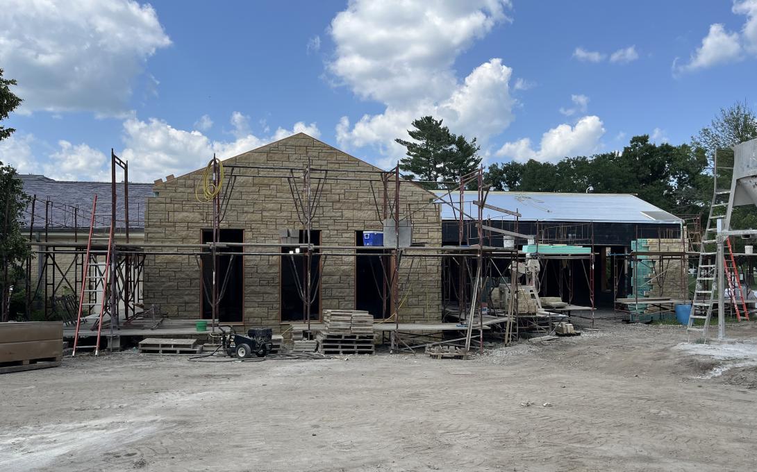 Exterior of Museum lobby expansion