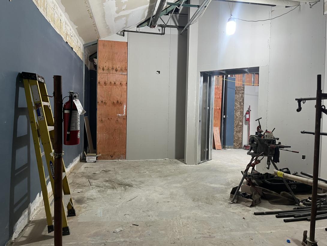 New walls for museum galleries, September 17, 2025