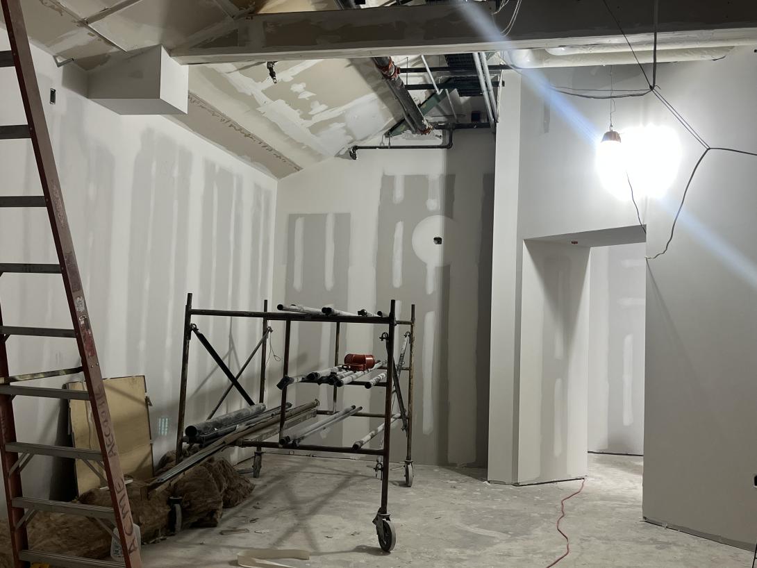 Wall construction, November 13, 2025