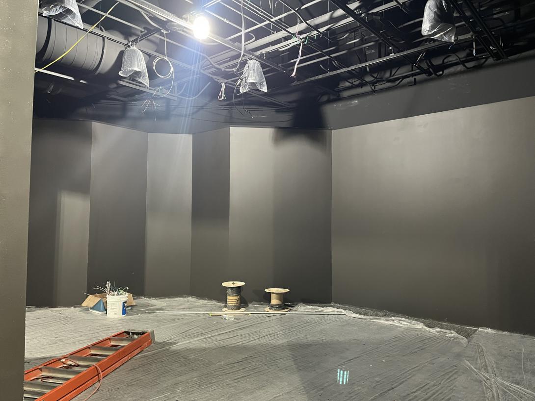 Sound cones installed in new Museum gallery, February 24, 2026