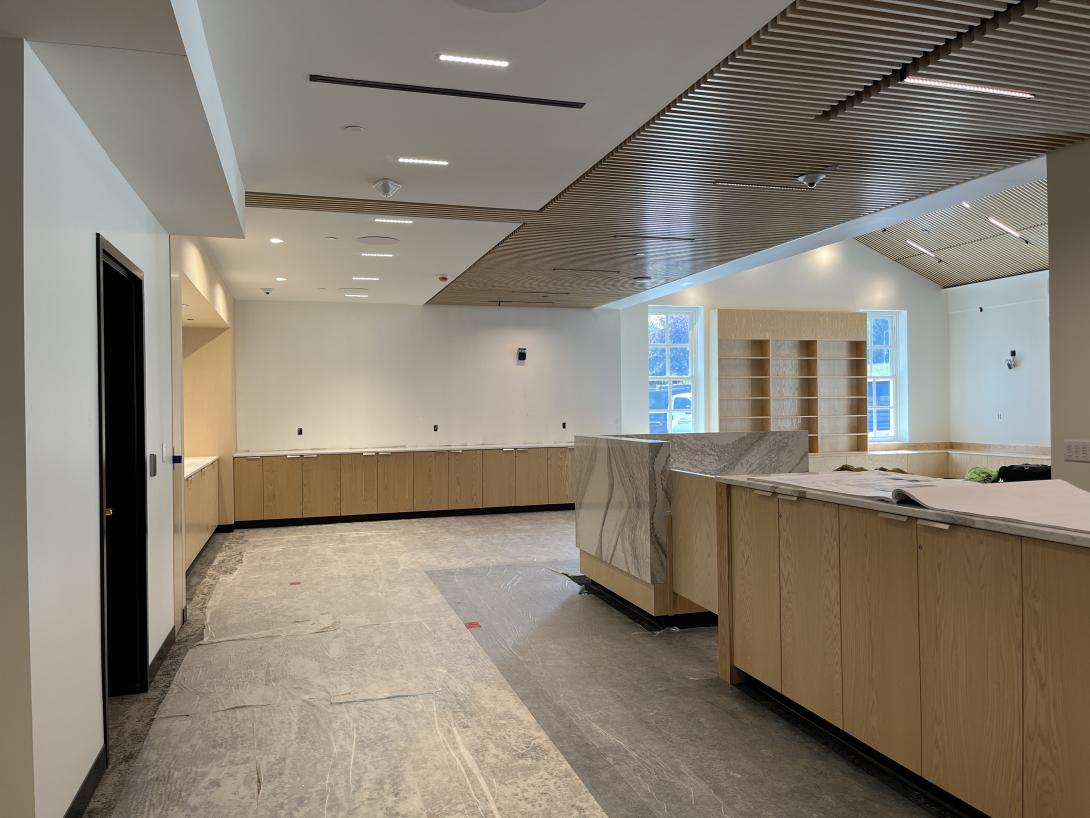 View of the gift shop, May 6, 2026