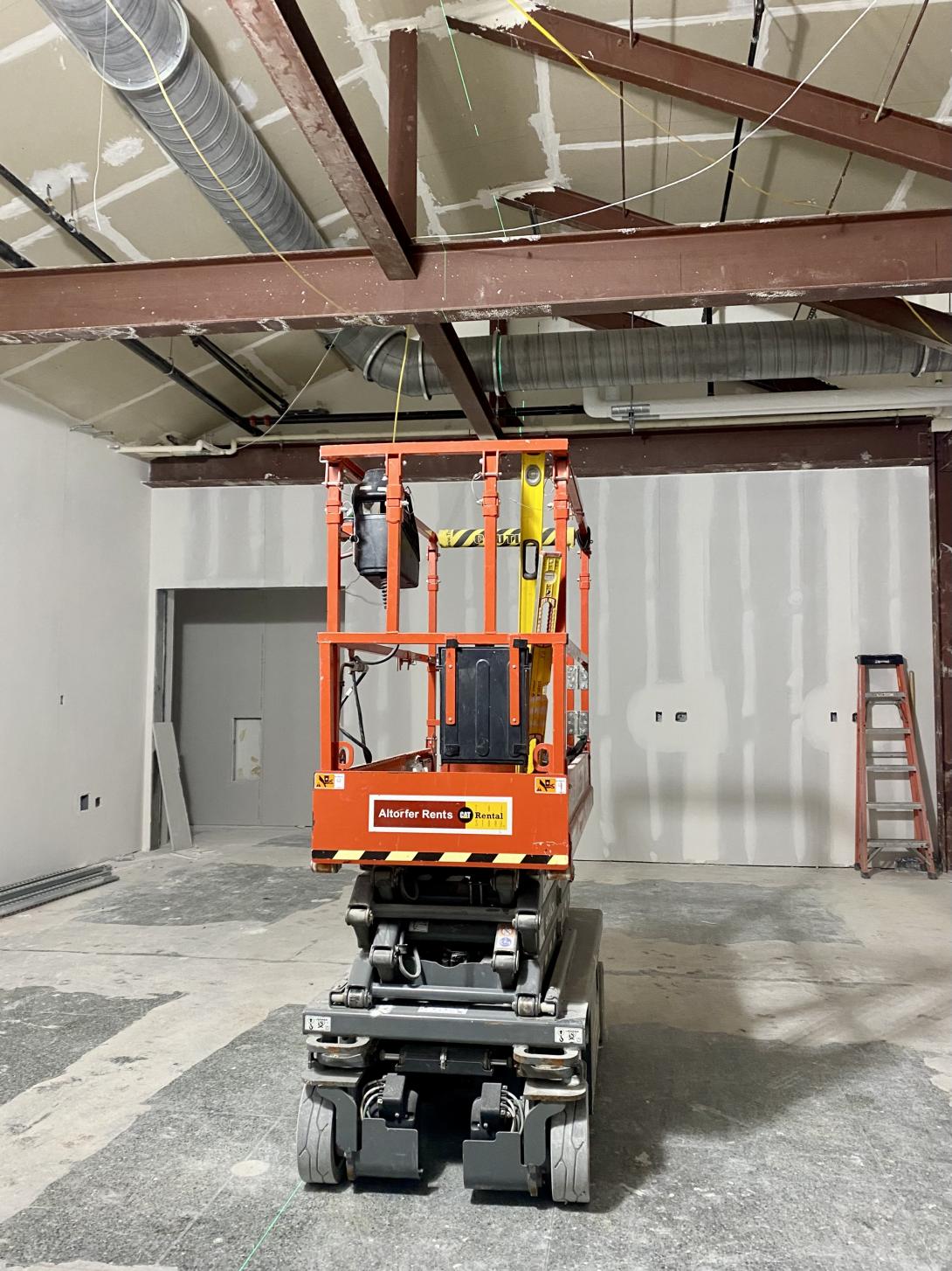 New walls in museum galleries, October 15, 2025